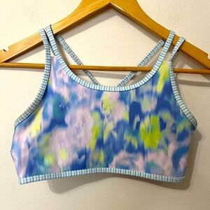 Zyia Girls Arhletic Top Bikini Top Hendrix Reversible